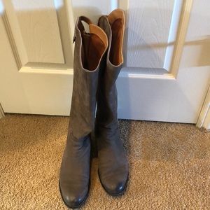 Franco sarto knee high suede boots